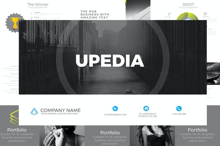 创意商业品牌演讲Keynote模板 - PPT派