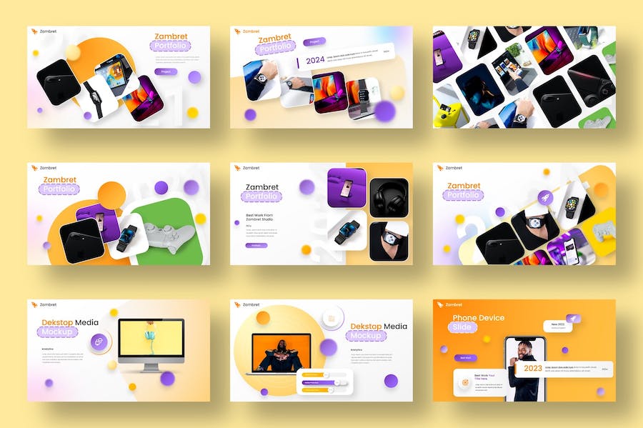 创意企业商务品牌推广宣传Keynote模板 - PPT派