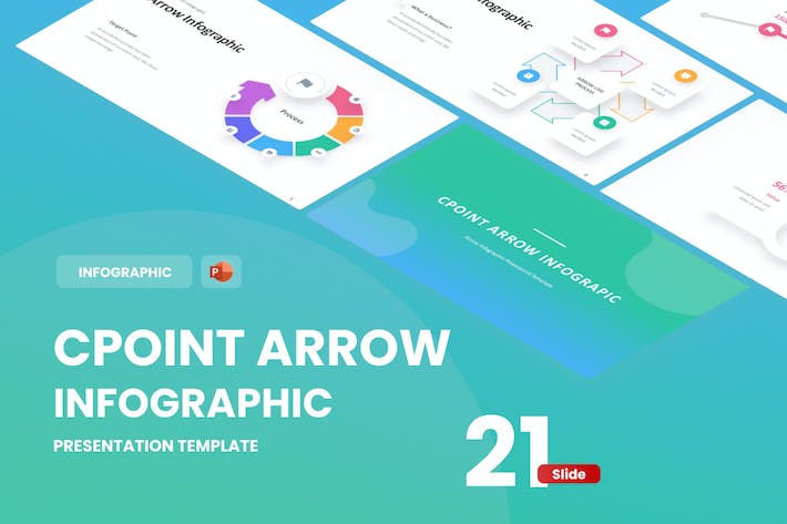 Cpoint-箭头-信息图表-PowerPoint-模板 - PPT派