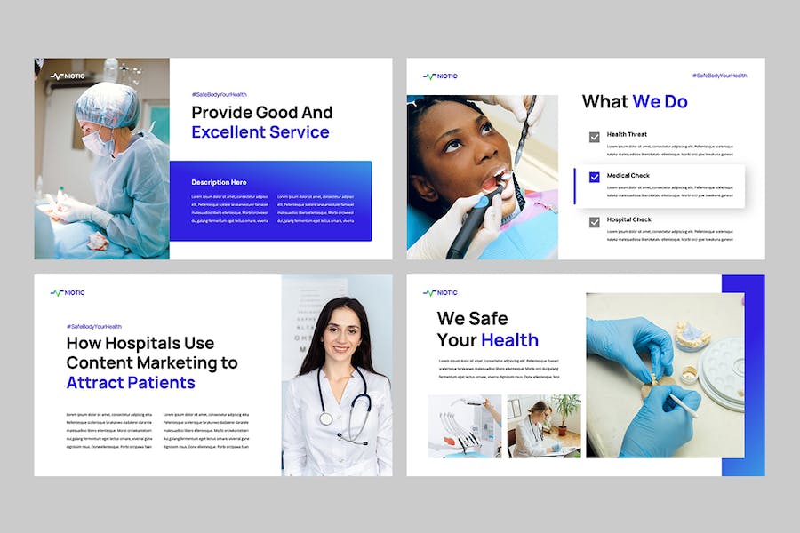 医疗健康管理制度建设PPT模板 - PPT派