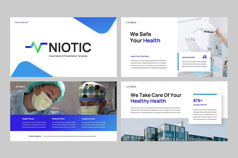 医疗健康管理制度建设PPT模板 - PPT派