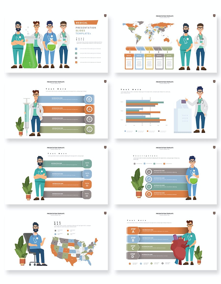 医疗诊疗医学专业介绍展示Keynote模板 - PPT派