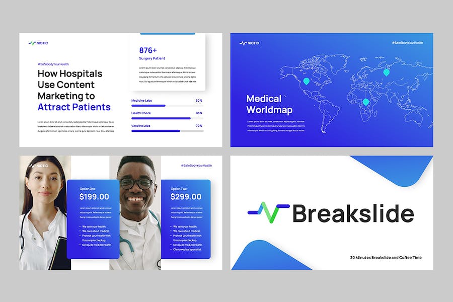 医疗健康管理制度建设PPT模板 - PPT派