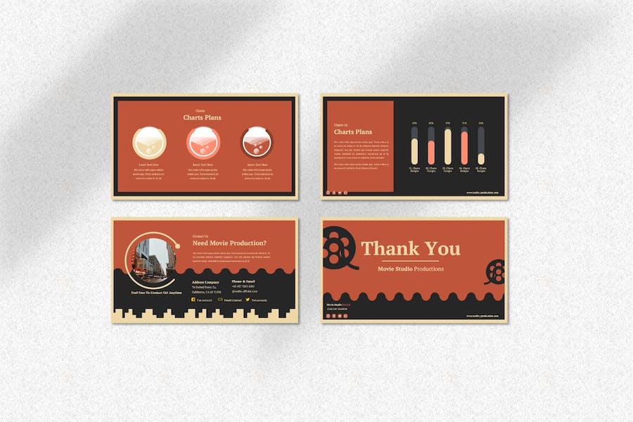 电影制作创意策划方案Keynote模板 - PPT派