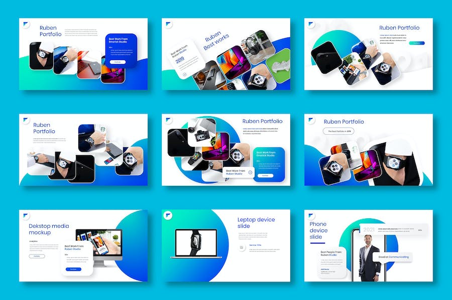 商业企业项目融资路演Keynote模板 - PPT派