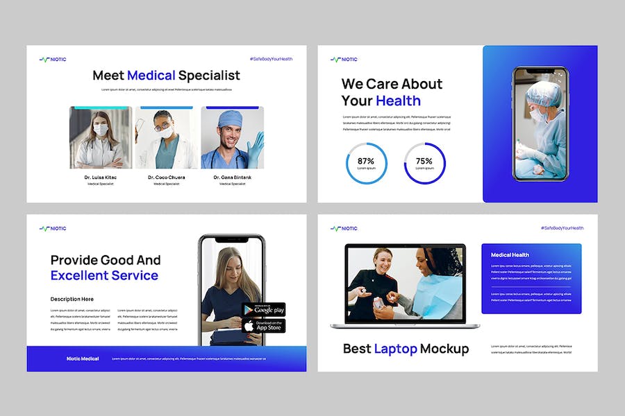 医疗健康管理制度建设PPT模板 - PPT派