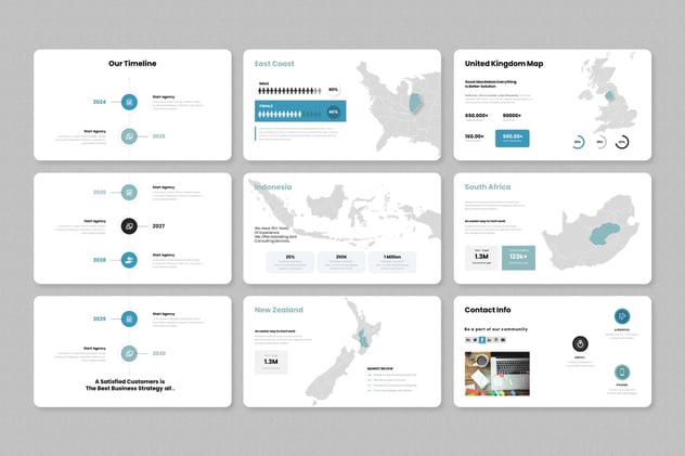 商务融资路演演讲计划Keynote模板 - PPT派