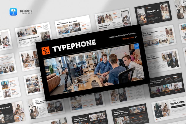 移动应用开发技术演讲方案Keynote模板 - PPT派