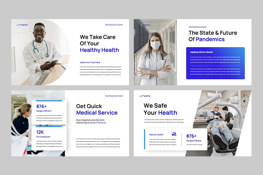 医疗健康管理制度建设PPT模板 - PPT派