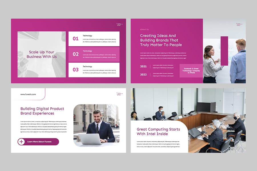 科技产品互联网创新技术Keynote模板 - PPT派