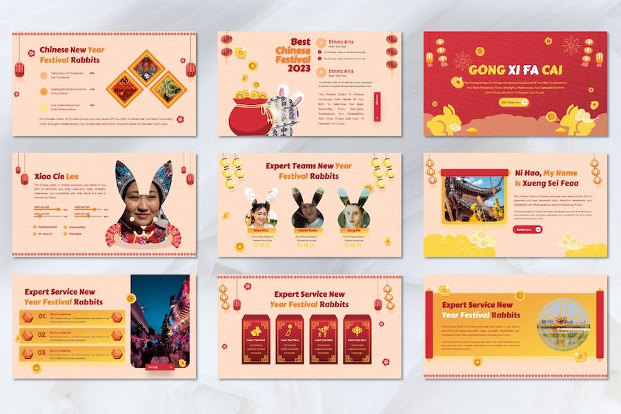 中国新年传统文化演讲Keynote模板 - PPT派