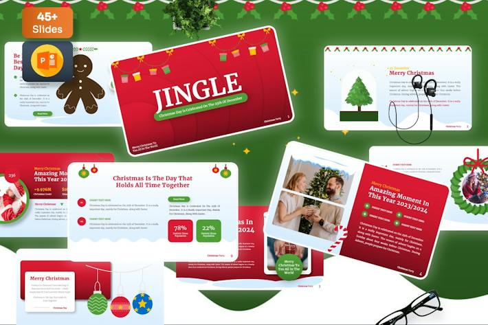 圣诞节活动策划推广宣传方案PPT模板 - PPT派