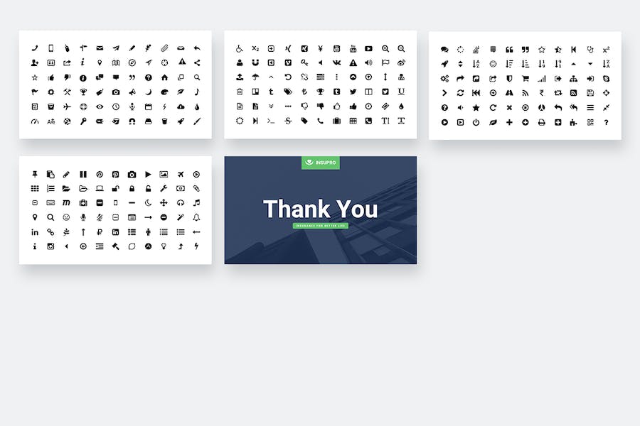 绿色保险行业商务Keynote演讲模板 - PPT派