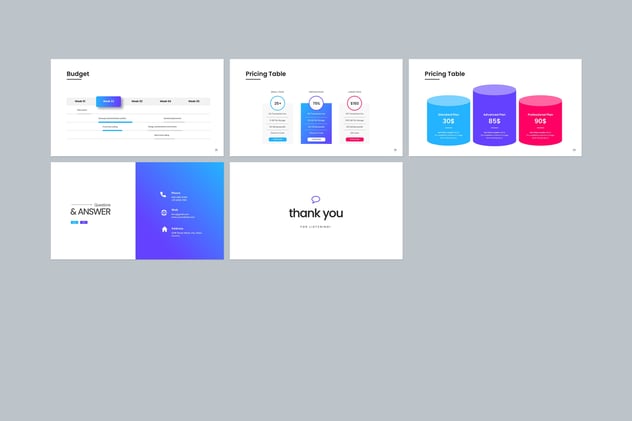营销计划推广品牌策略Keynote模板 - PPT派