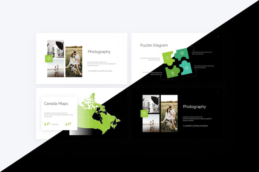 Epitomize-green-photography-powerpoint-template - PPT派