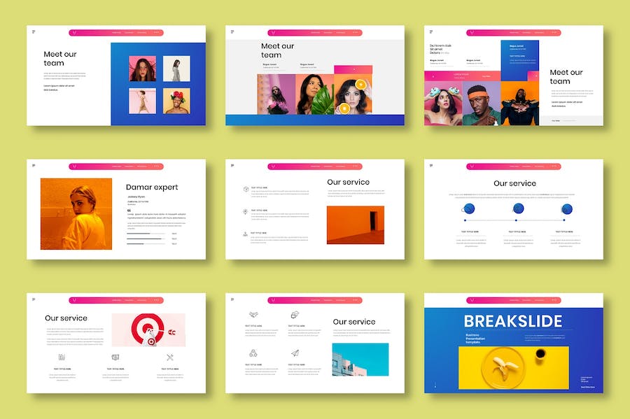 商务企业品牌创意推介合作运营管理展示Keynote模板 - PPT派