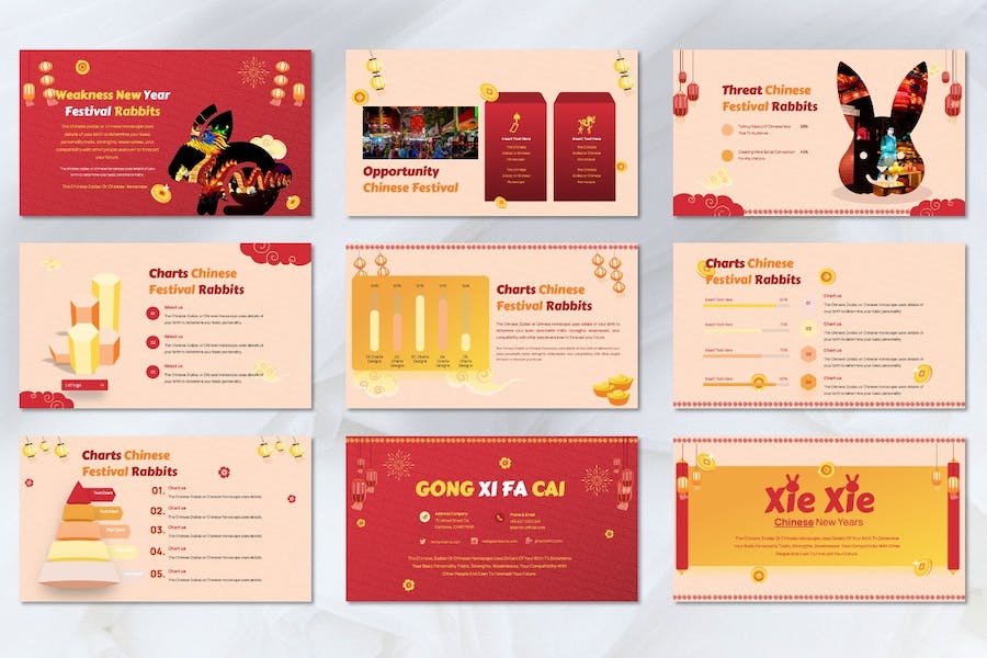 中国新年传统文化演讲Keynote模板 - PPT派