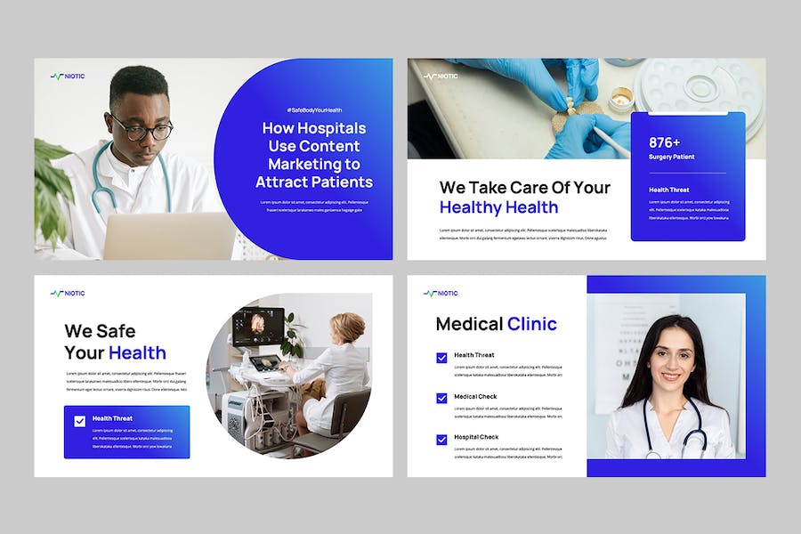 医疗健康管理制度建设PPT模板 - PPT派