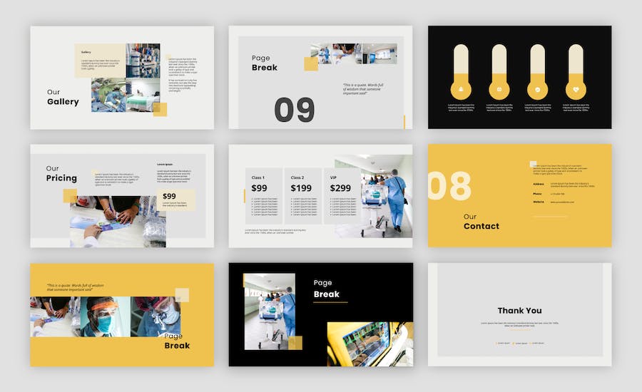 医疗诊疗知识讲述Keynote模板 - PPT派