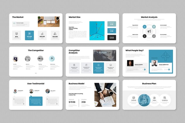 商务融资路演演讲计划Keynote模板 - PPT派