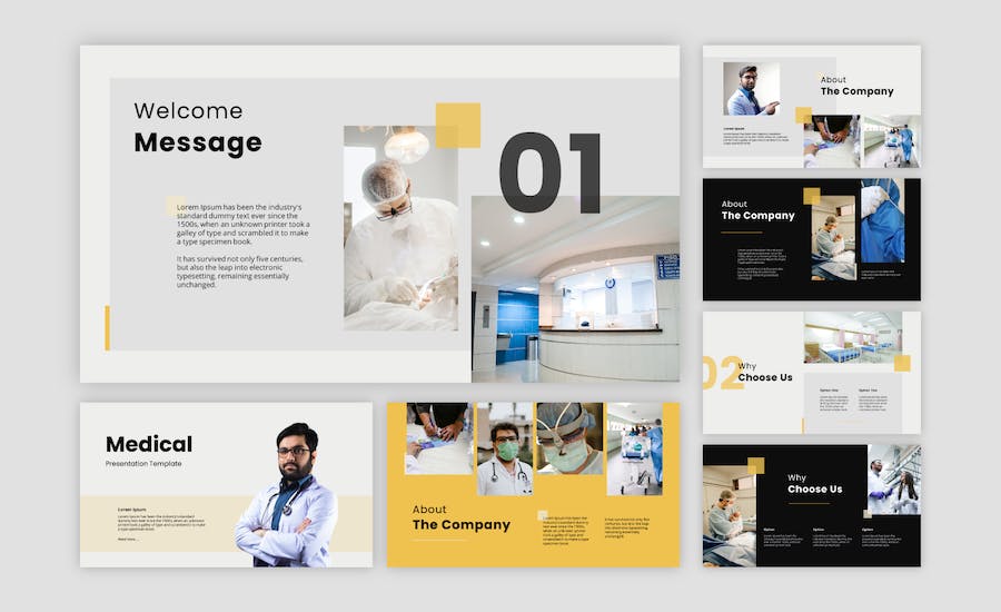 医疗诊疗知识讲述Keynote模板 - PPT派