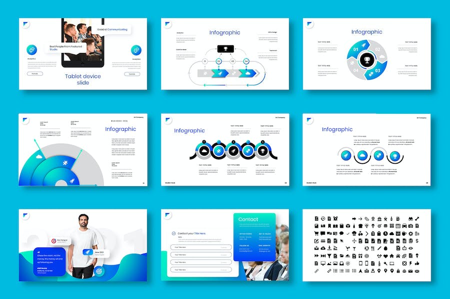 商业企业项目融资路演Keynote模板 - PPT派