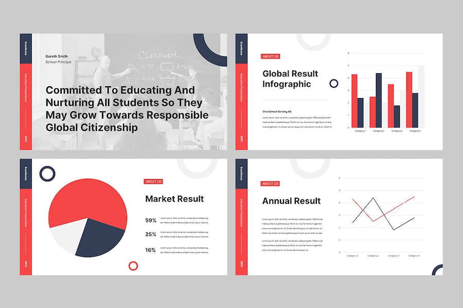 优质教育培训机构课程展示Keynote模板 - PPT派