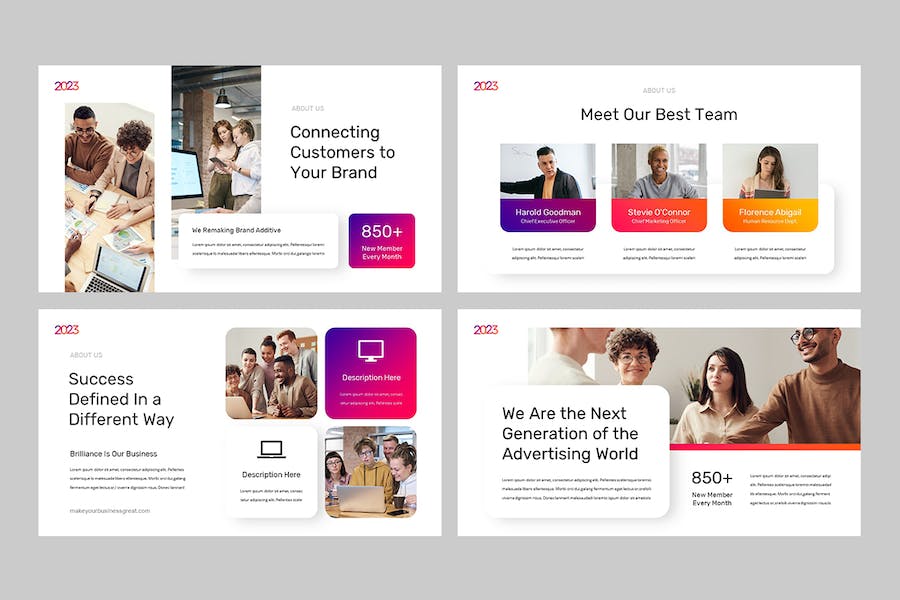 商务业务现代创意营销PPT模板 - PPT派