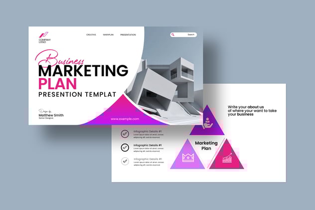 营销计划方案策略推广市场分析PPT模板 - PPT派