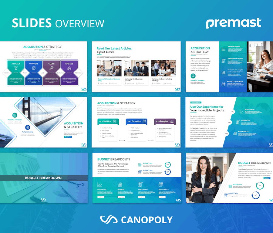 独角兽风格创业项目商业计划书PPT模板 - PPT派