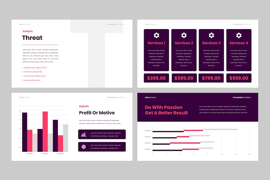 商务品牌推广营销策略方案PPT模板 - PPT派