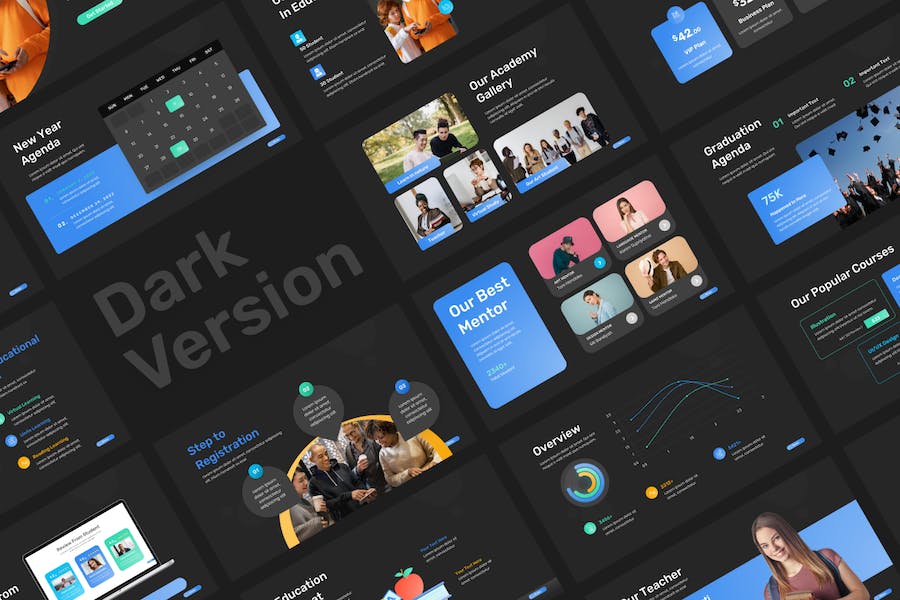 教育培训课程教学PPT模板 - PPT派