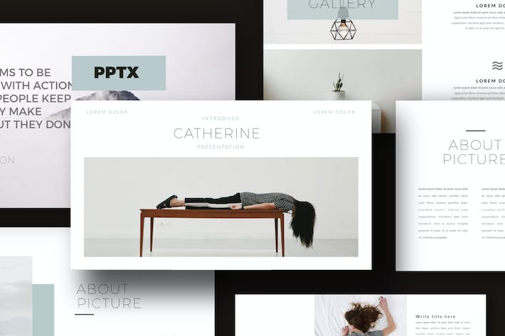 Catherine-powerpoint-template-business-company - PPT派