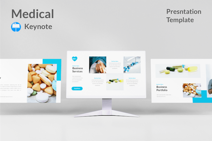 医疗健康讲述展示方案Keynote模板 - PPT派