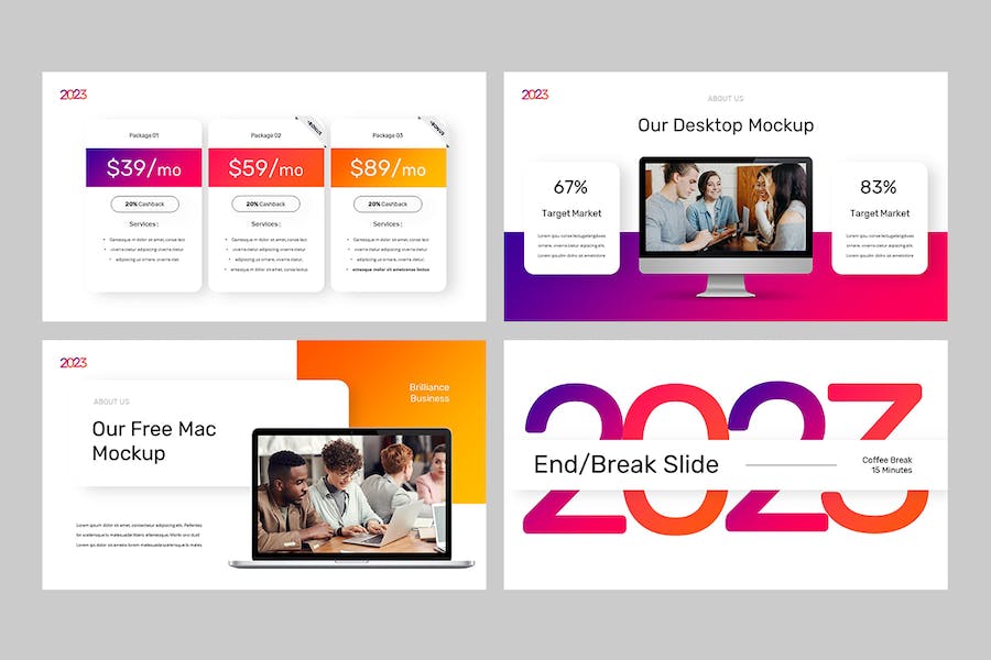 商务业务现代创意营销PPT模板 - PPT派