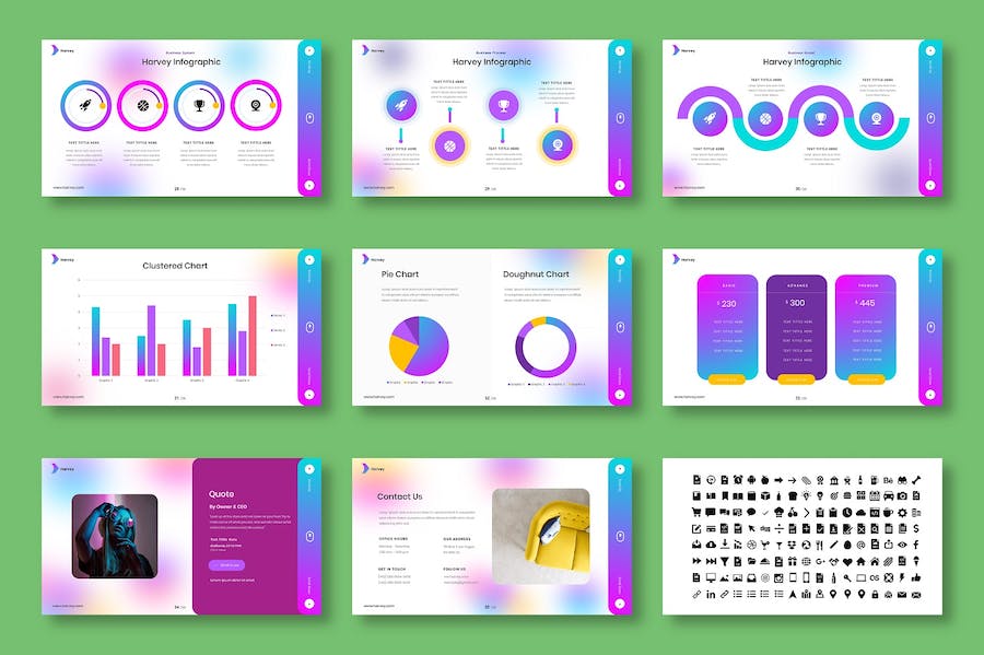 商务企业营销策划推广方案Keynote模板 - PPT派