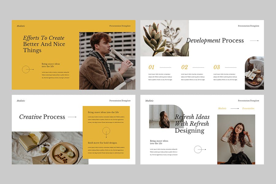 创意项目提案商业方案Keynote模板 - PPT派