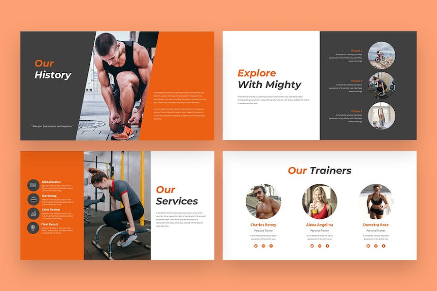 体育运动项目介绍推介方案Keynote模板 - PPT派