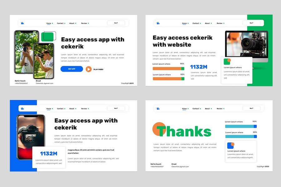 摄影作品集展示宣传推介个人品牌方案PPT模板 - PPT派