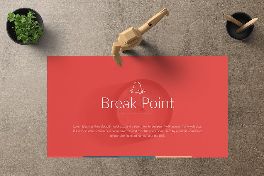 创意设计作品展示推广商业融资PPT模板 - PPT派