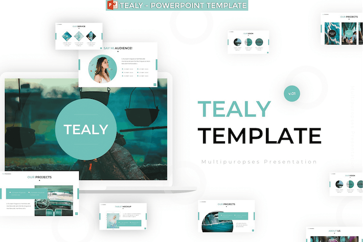 企业通用展示宣传推广PPT模板 - PPT派