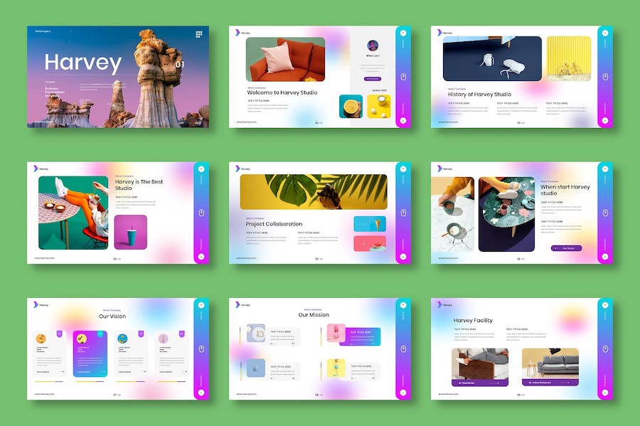 商务企业营销策划推广方案Keynote模板 - PPT派