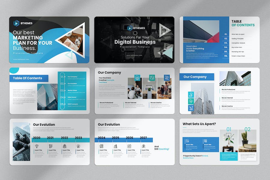 营销计划推广方案PPT模板 - PPT派