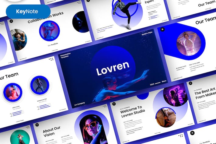 现代企业简介商务合作介绍Keynote模板 - PPT派