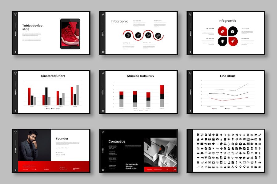 商业项目展示企业发展计划Keynote模板 - PPT派
