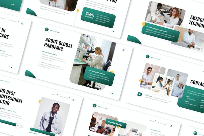 医疗健康管理推广宣传PPT模板 - PPT派