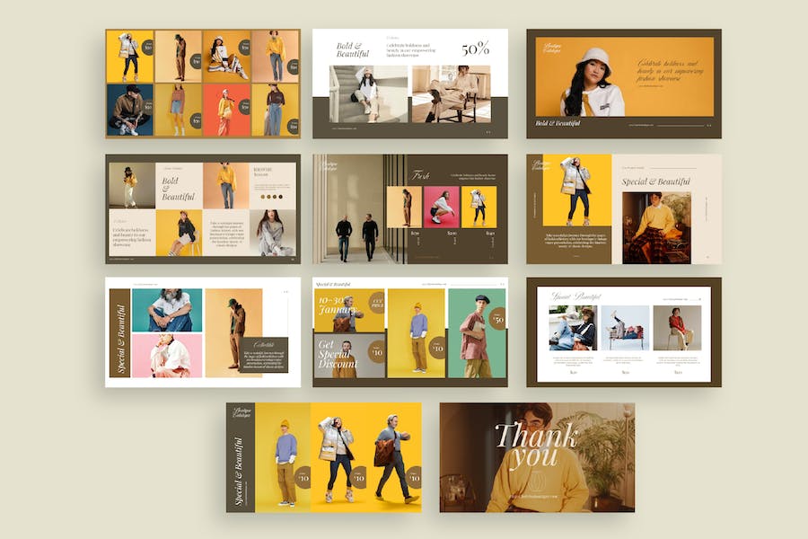 新年产品目录展示推介发布会Keynote模板 - PPT派