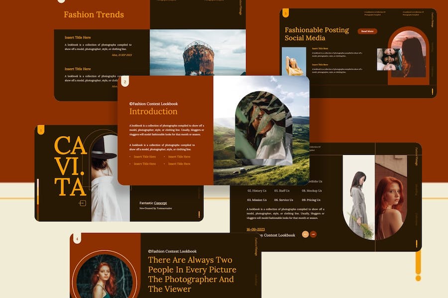 时尚讲述展示方案推介应用Keynote模板 - PPT派