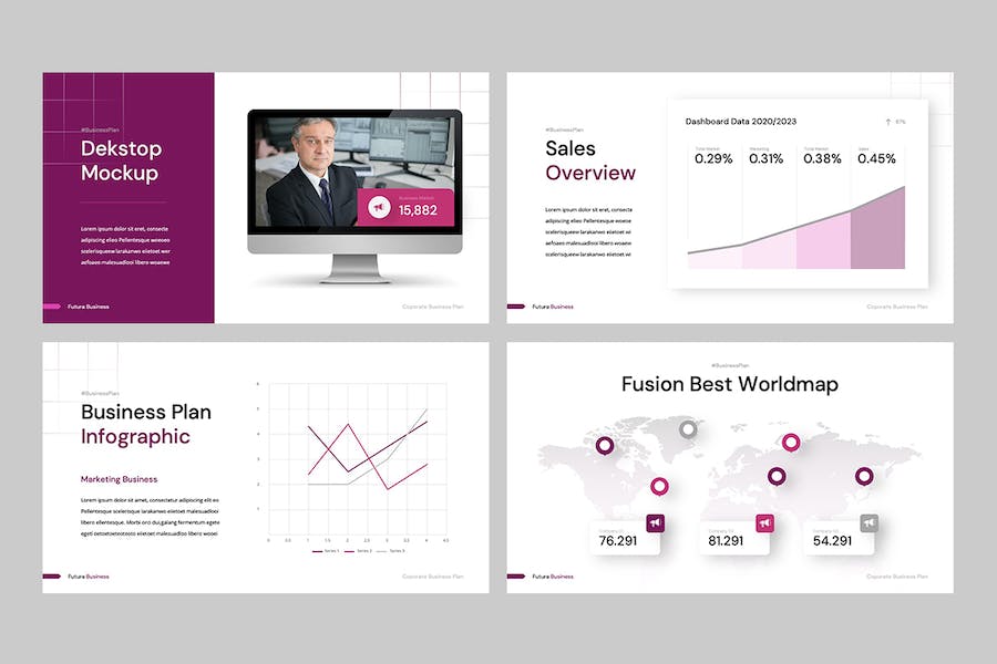 商业计划书融资方案Keynote模板 - PPT派