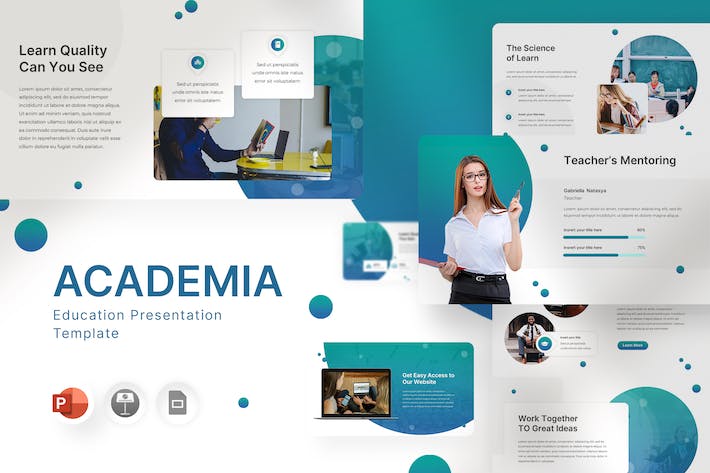 学术研究教育培训方案PPT模板 - PPT派